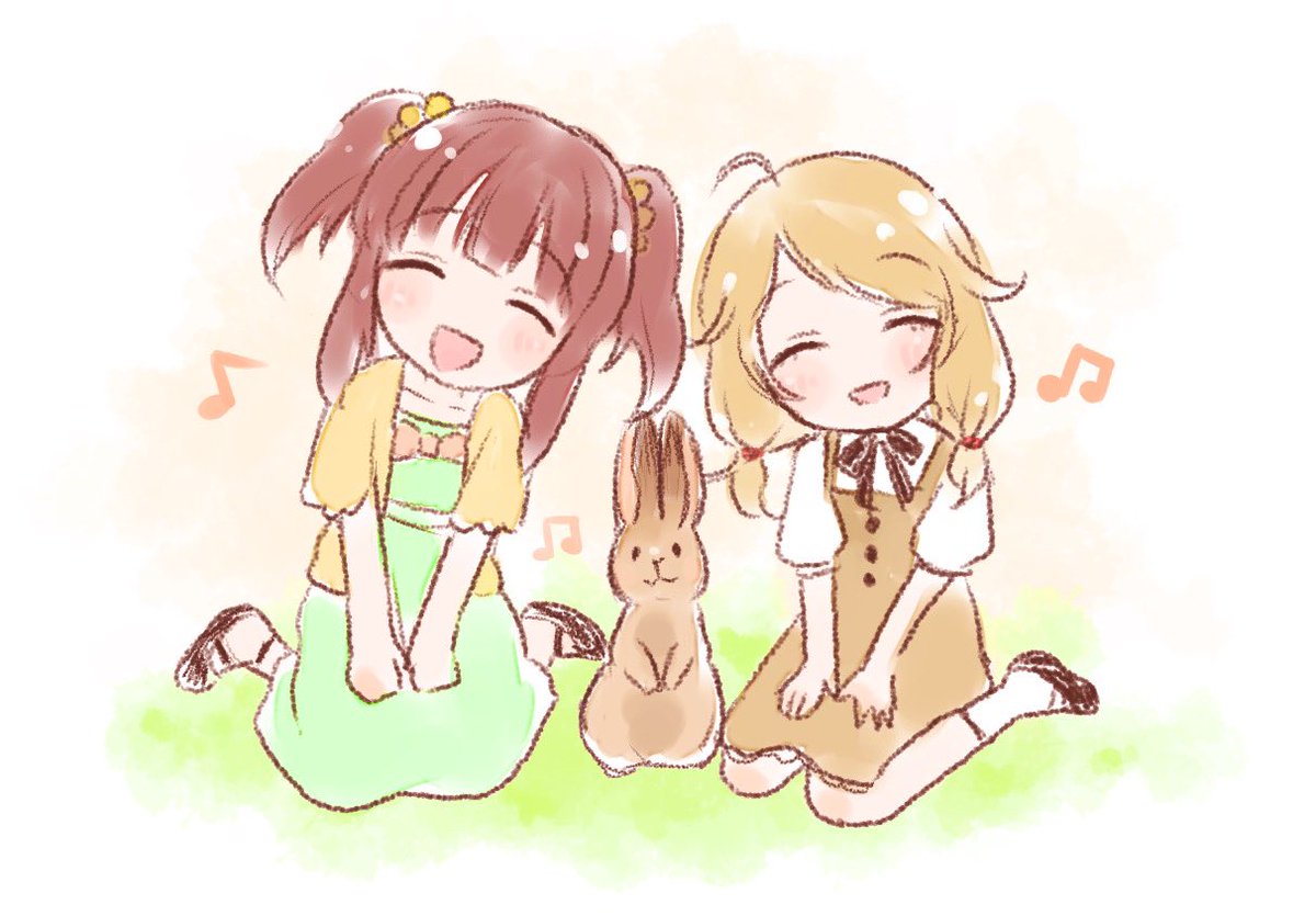 Hachita888's tweet photo. 営業コミュの智絵里とこずえが尊すぎます全人類早く「うたかたのフェアリーテイル」見てください…
北東地方でうさぎになろう……🐇 https://t.co/zupHC51vO8