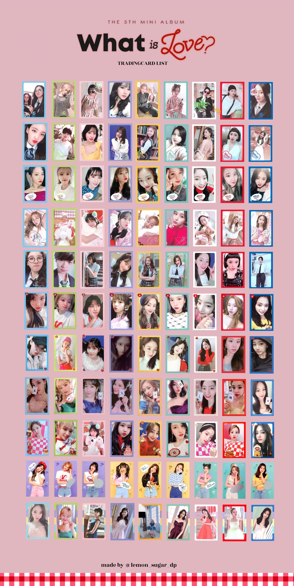 TWICE YES or YES トレカコンプ