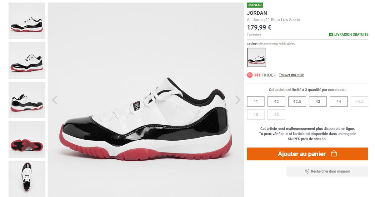 jordan 11 low snipes