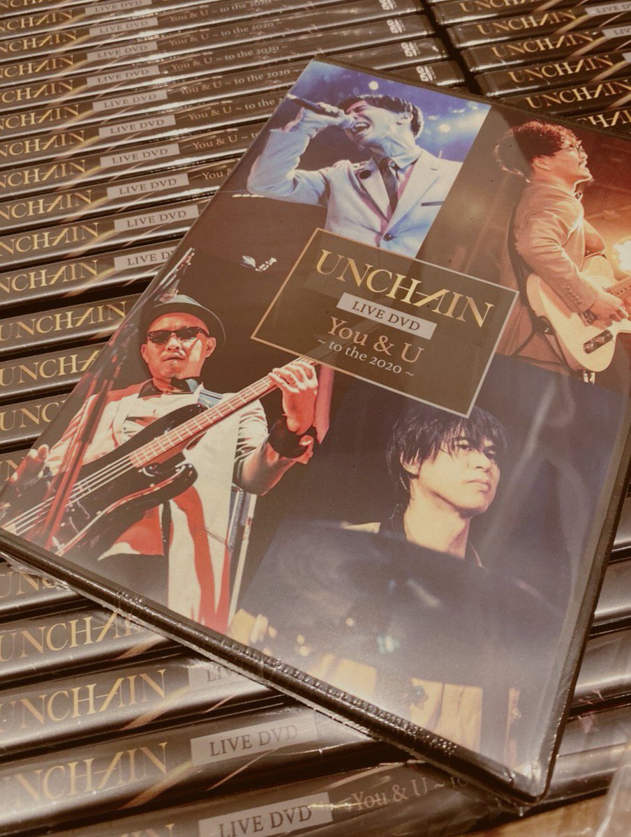 最大5000円OFFクーポン UNCHAIN LIVE DVD You \u0026 U ~ to the 2020 ...