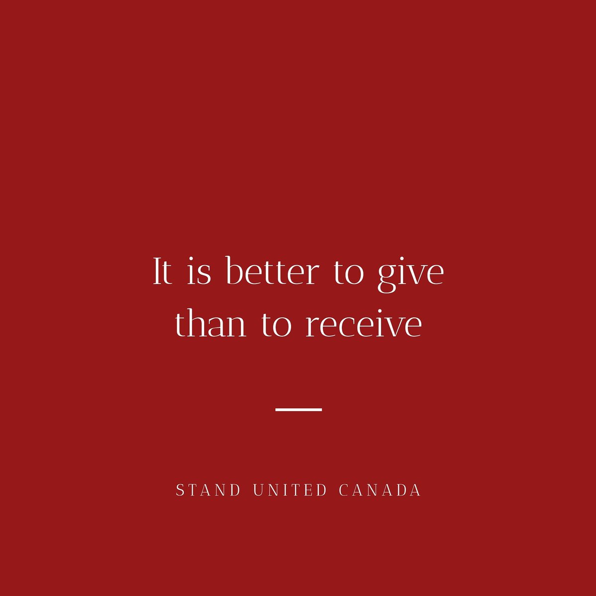 StandUnitedCan1's tweet photo. We all like to receive gifts...but there is a certain sense of happiness, that can only be felt when you give to others.

On May 30 @2pm, and Giving, let’s reach out to local food banks, youth, women &amp; homeless shelters, to show God’s love in action, and to share testimonies. https://t.co/Bkih26iihg