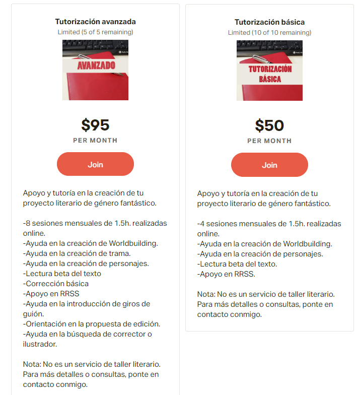 RaycoCruz's tweet photo. Buenos días! Seguimos avanzando en el perfil #patreon. Ahora, ofrezco por esa vía servicios de tutorización. Muchos amigos escritores me piden ayuda o colaboración para algunas cosas sobre la profesión y así puedo convertirlo en algo serio y profesional. Espero que les interese. https://t.co/AMZ22AN9x3