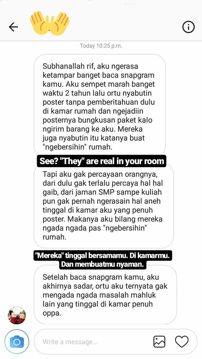 Dan ini cerita salah satu kpopers yang baca ceritanya kak rifkha