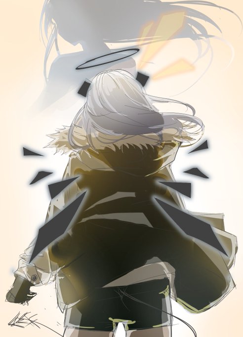 #アークナイツ #Arknights 
#明日方舟
#Mostima 
"Looking for you."

Someting about the relationship between Mostima and Exusiai's sister.
I'm really looking forward to the story about Exusiai's sister.🥰 