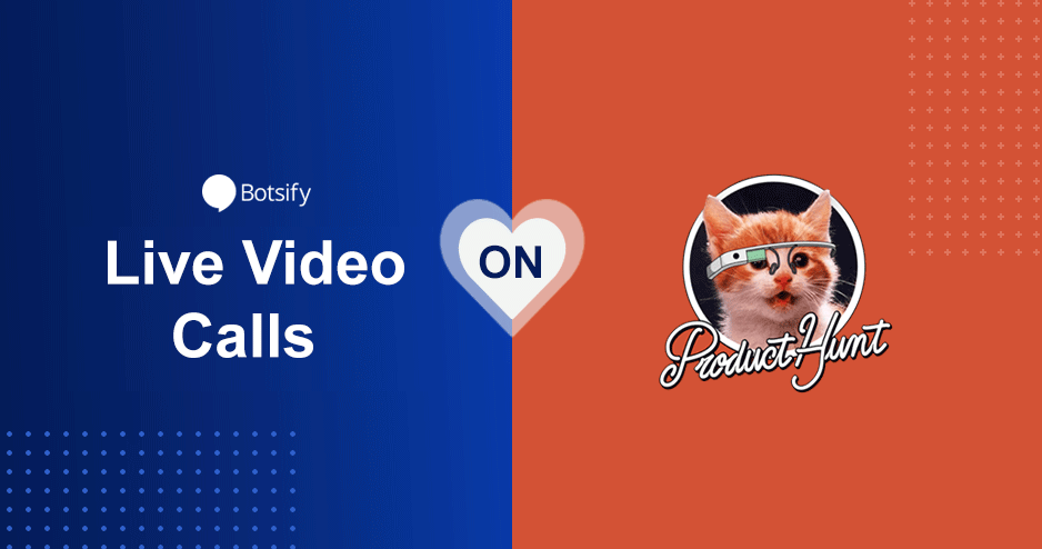 botsify_app's tweet photo. Gladly announce that Botsify added a new feature of “video call” for your customer services.🔥
✔️Enable the video call option,
✔️Sent calling link
✔️Enjoy video call
Are you excited to get your video call chatbot?😍
https://t.co/QGOkk4YAIW
#customerSupport #Botsify #Videocall https://t.co/Hq5oFNUbCY