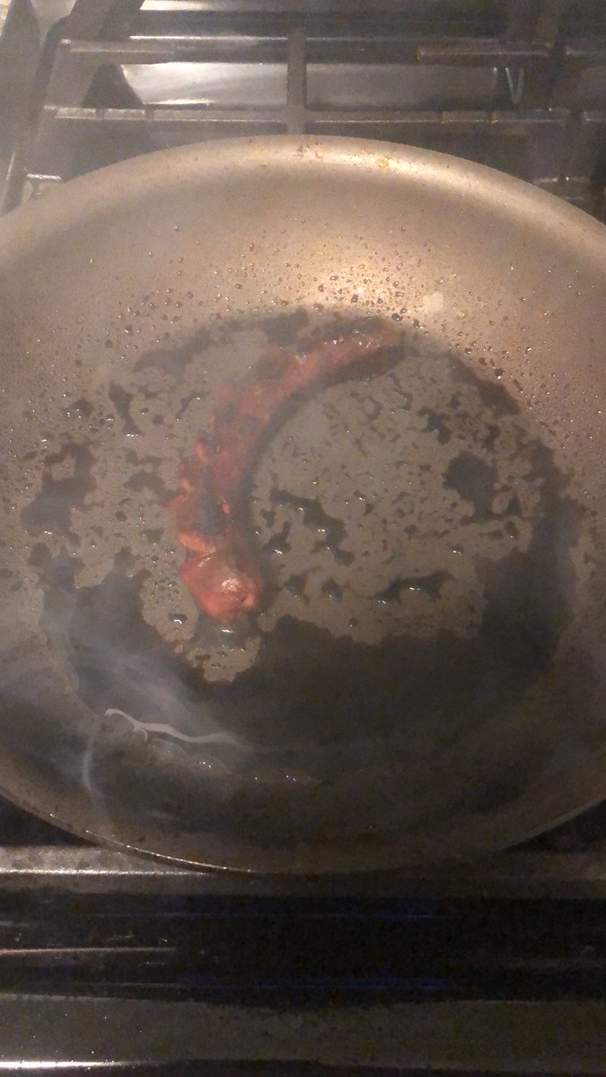 i think i burnt it