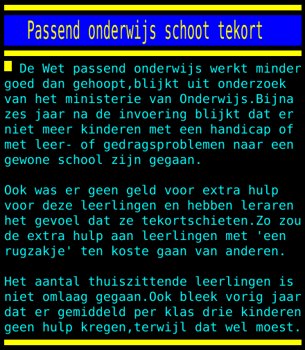 Onderwijs