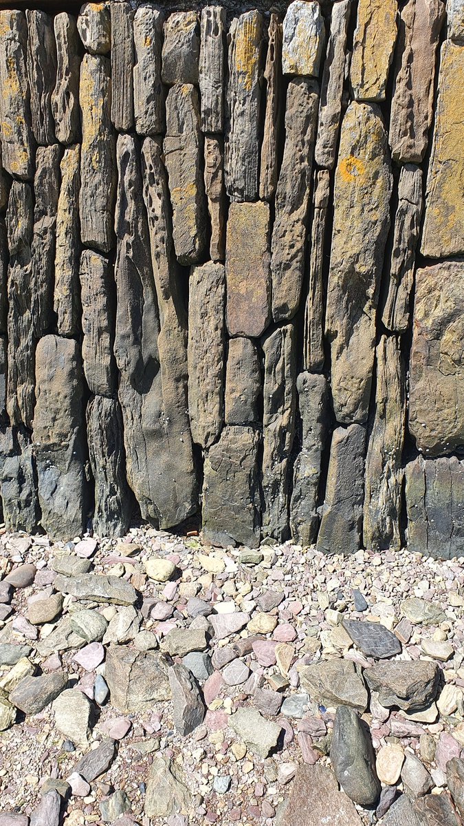 Where I'm from in Cork, we stack dry stone walls vertically.