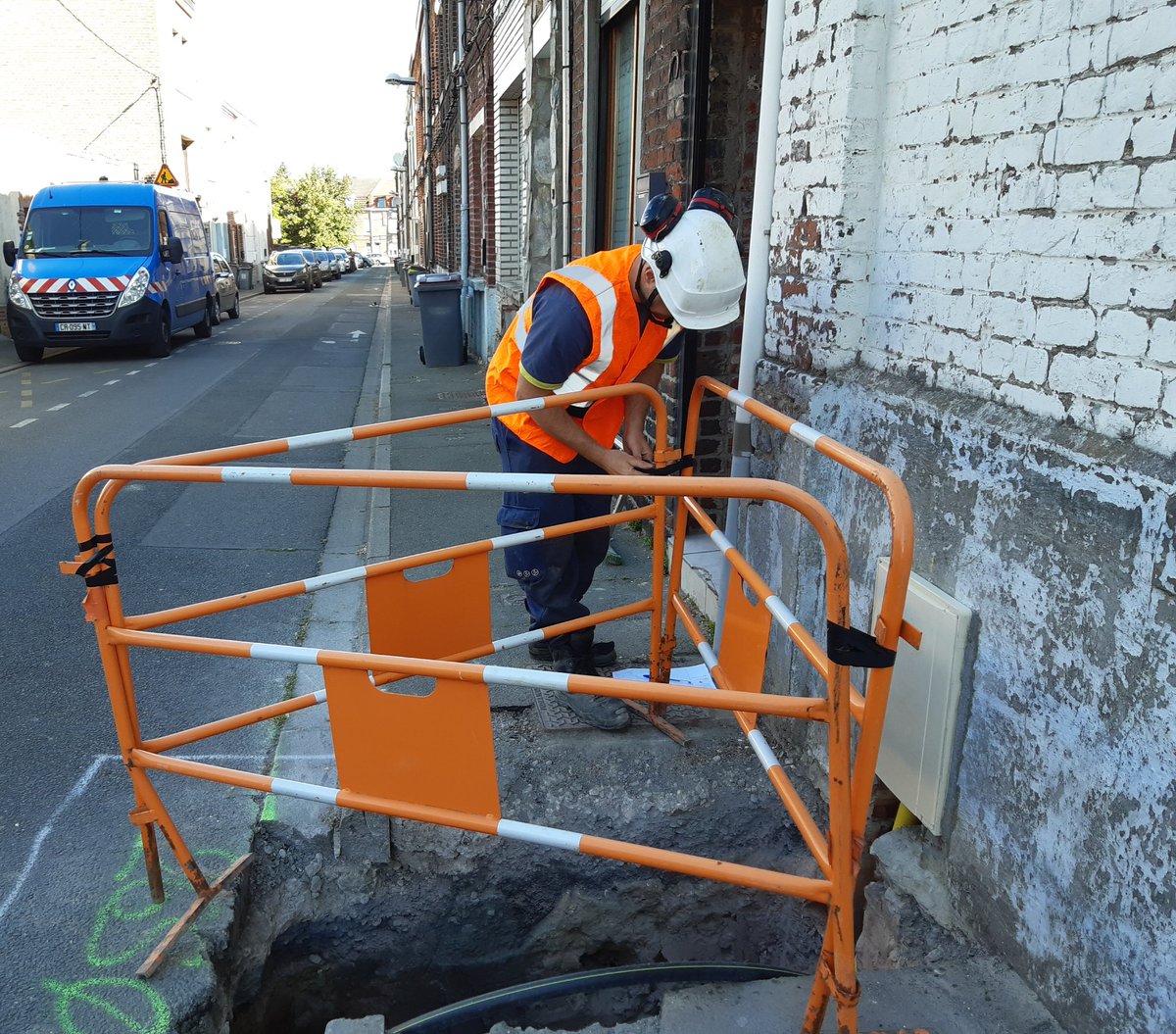 Lien fait entre la #formation à distance, la pratique sur le terrain et la #sécurité !
#AILilleMetropole