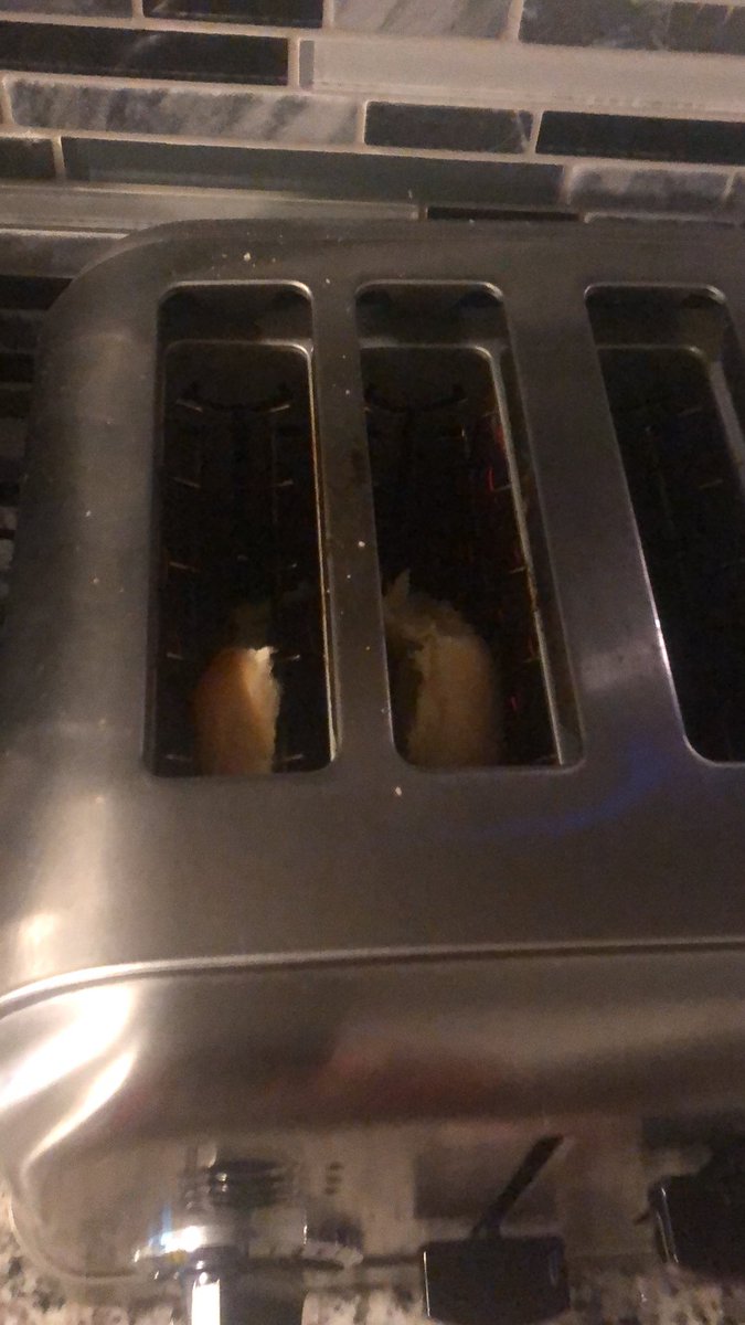 buns in the toaster