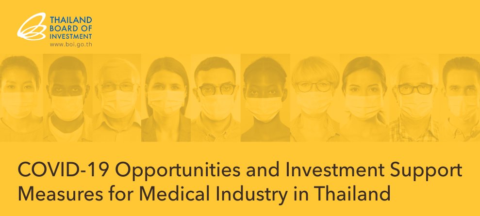 CBMfvg's tweet photo. Misure COVID-19 per la sfida e il sostegno agli investimenti per l'industria medica in Thailandia
#webinar 👩🏻‍💻 4 Giugno ore 11:00

info ➡️ https://t.co/hGrD25Cdqo

@ThailandBOI @GOGATESRL
 #investments #Medical #Thailand #COVIDー19 https://t.co/NXjI4AGjB6