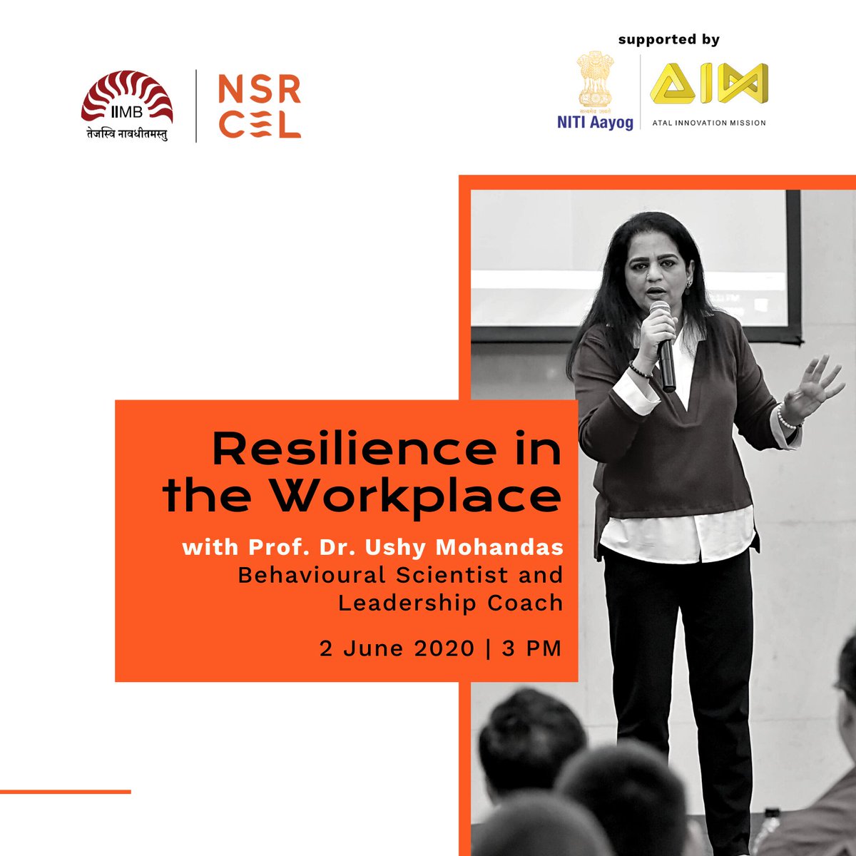nsrcel's tweet photo. Resilience is key to handling stress, a competitive job market and addressing challenges in #crisis better. 

Sign up here to participate in the conversation on #Resilience at the #Workplace 

https://t.co/OzMfcuN8Tt 

#startup #founder #teamwork #startuplearning #mindfulness https://t.co/Rh8yn7wvUQ