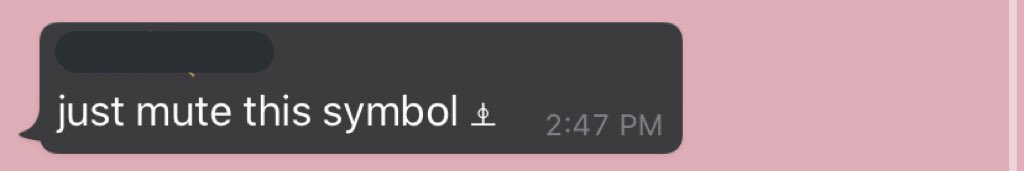 additionally please block anyone who has this icon in their bio/dn or anywhere in their profile !!! it can also be flipped around like in the second pic, you can try to mute the symbol but im not sure if twt allows you to mute symbols like that