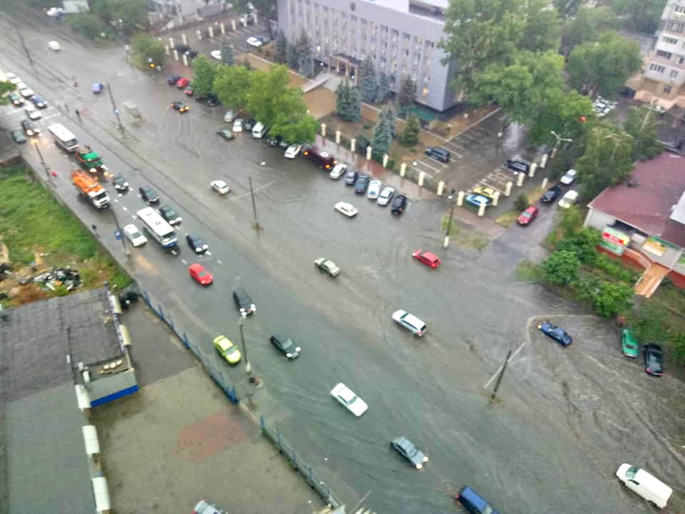 Балковскую затопило после дождя