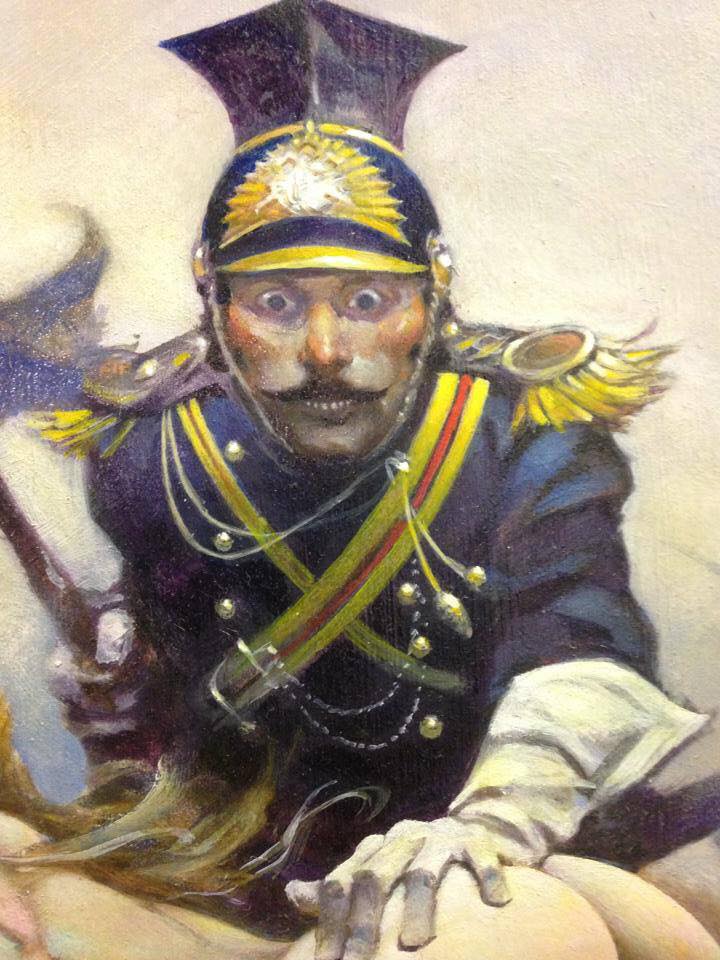 Frank Frazetta. 'Flashman at the Charge'