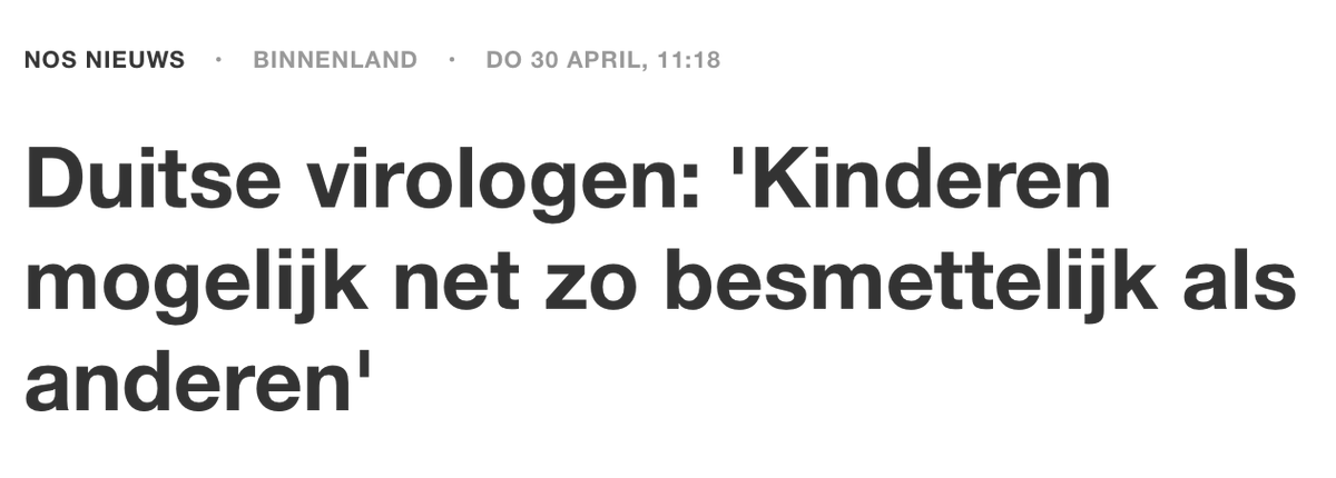 Wie geht es besser? Zum Beispiel so: "Kinder sind *möglicherweise* genau so ansteckend", wie bei  http://nos.nl . Auch das ist noch zu kurz gegriffen, aber kommt der Sache schon näher. Ist es wirklich so schwer, ein einziges Wort mehr zu benutzen?