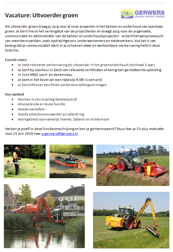 Toe aan een nieuwe uitdaging? bekijk snel onze vacature!