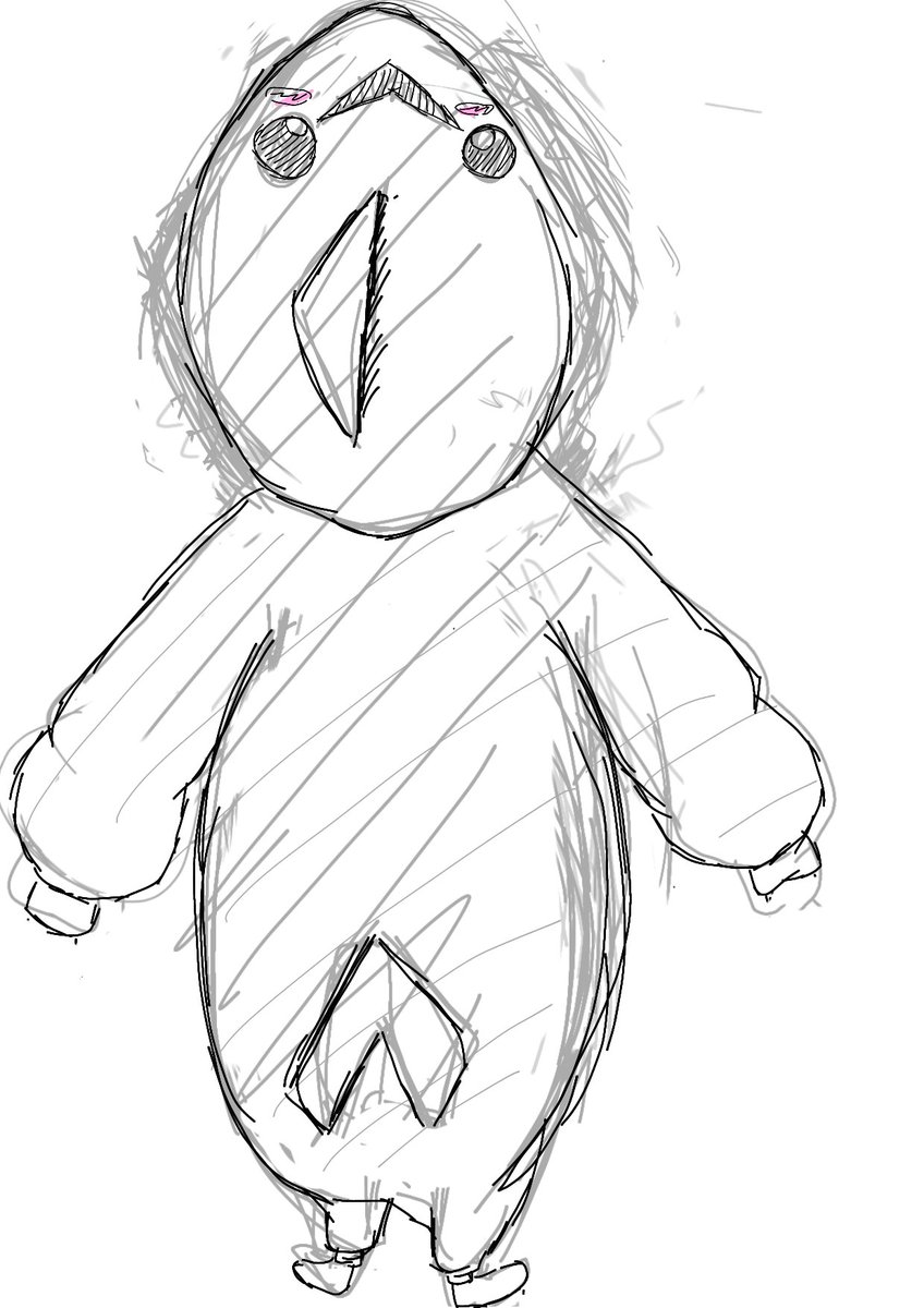 まこまこ ฅ 線画 出来た イラスト イラスト練習 イラスト好き イラスト好きな人と繋がりたい イラスト描く ミニキャラ 男の子