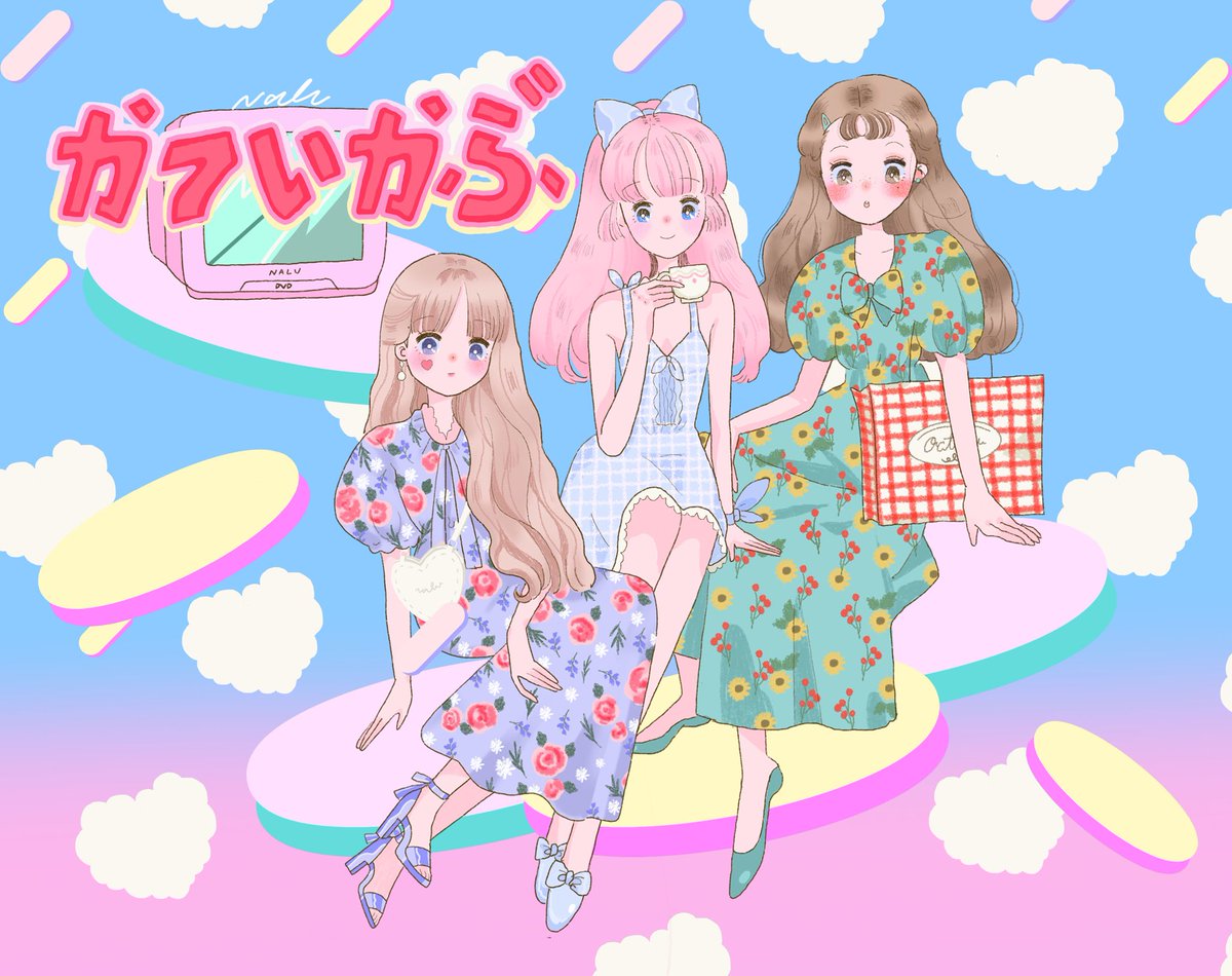 จะครึ่งปีแล้วเร็วมาก ถึงจะวาดไม่ค่อยเยอะแต่ก็ชอบงานตัวเองช่วงนี้อยู่นะ