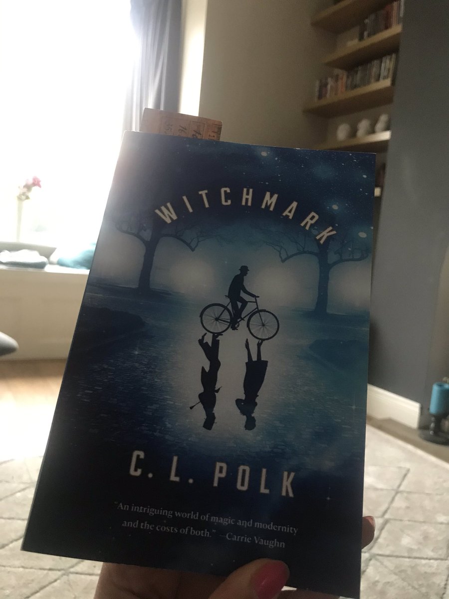 Book 21: Witchmark - CL Polk Disclaimer: this was a book club choice & fantasy really isn’t my genre. This has magic and a very twee LGBTQ love story. I found it an easy read but was utterly disengaged from the story and characters.