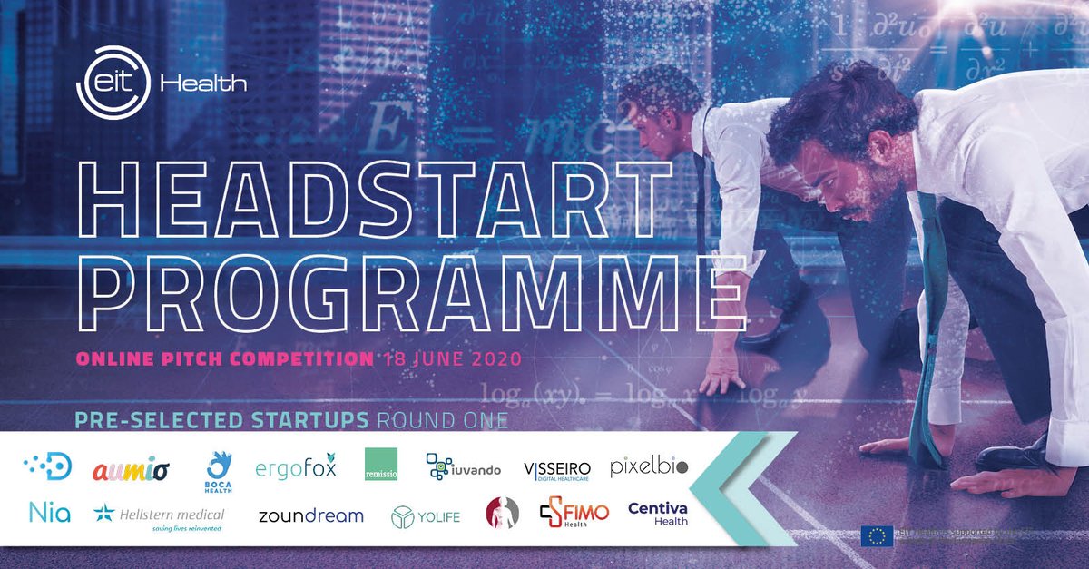 hihh_inno's tweet photo. Headstart 🏆 2020!!! 

We are proud to announce that 15 #startups are moving to the second step of the #EITHealth #Headstart programme and will be competing for €50k #grants on 18 June 2020. 

Do you want to know who they are? 
👇https://t.co/NjLqmHsjOe https://t.co/dyf17kHDXX