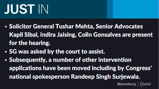 Migrants Issue: Supreme Court's 3-judge bench of Justices Ashok Bhushan, Sanjay Kishan Kaul and MR Shah begins hearing the case.Read background:  https://bit.ly/3d3fXje 