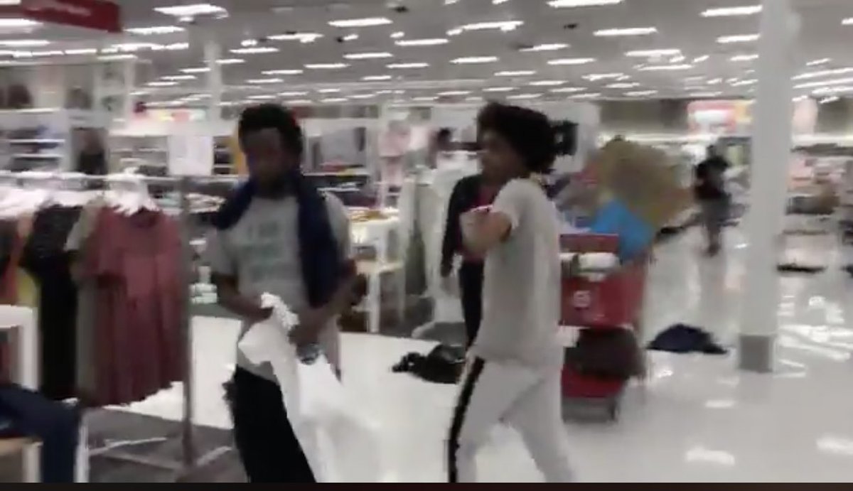 A plain white tee:- -1000000/10- the bar is literally on the floor if you have to steal a white tee from fucking target especially when you could’ve got a vacuum or a tv smh