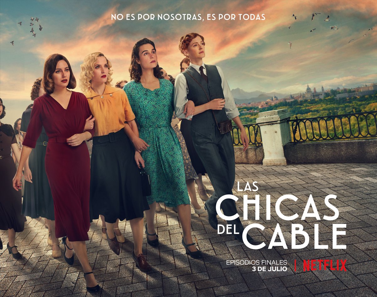 ChicasDelCable's tweet photo. El final de esta historia también lleva tu nombre. Episodios finales el 3 de julio. #LasChicasDelCable https://t.co/rrl4LelNrT