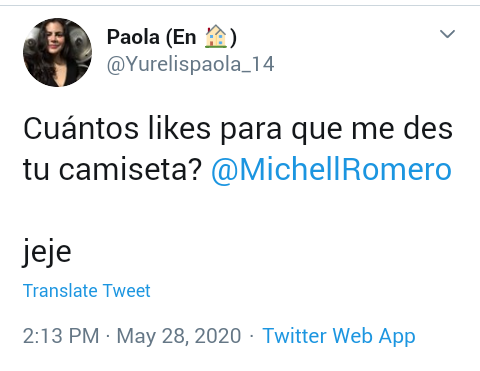 Yurelispaola_14's tweet photo. Un trato ha sido sellado con @MichellRomero 

Twitter haz tu magia 

PD: lo voy a conseguir el día de la pera but no importa. https://t.co/CgkqNKsmsW
