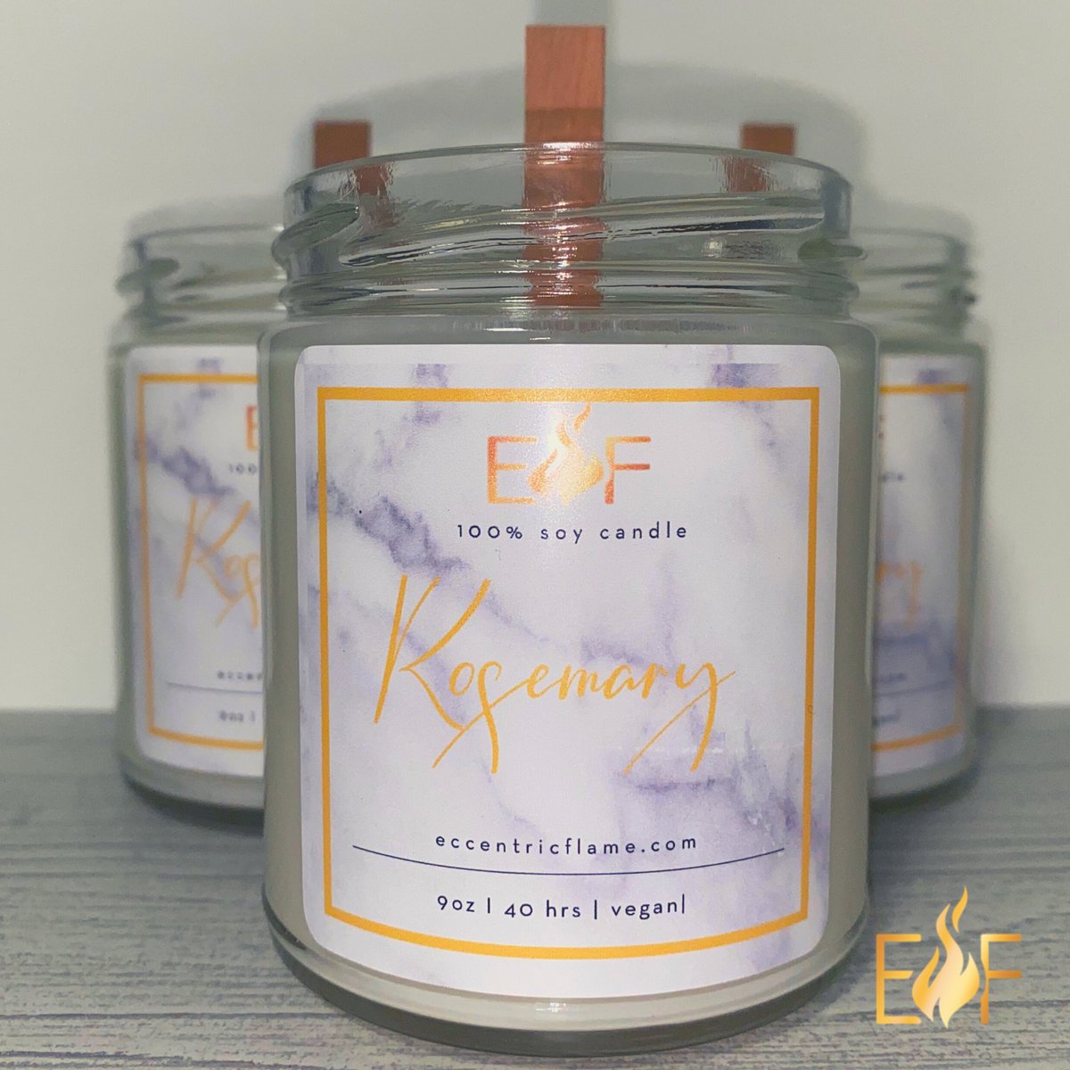 Launching May 29,2020 !
100% Soy Wax Candles Infused W. Coconut Oil .
Follow us on IG: EccentricFlame 
EccentricFlame.com