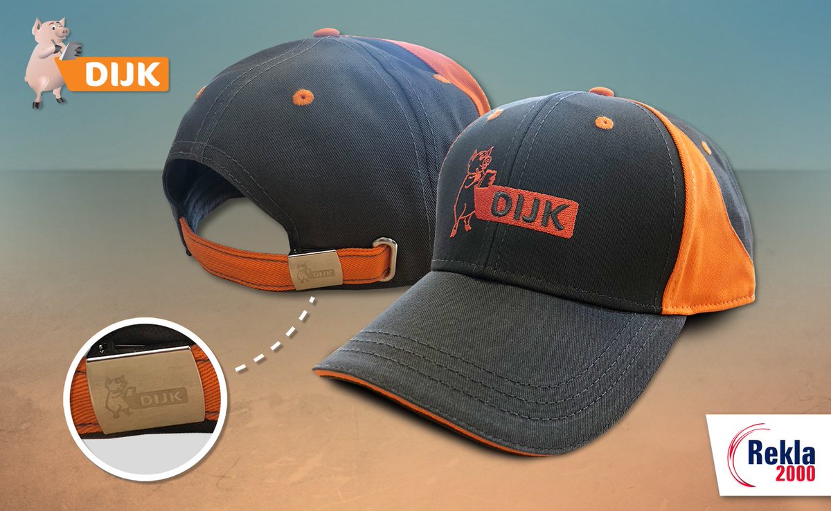 Voor Varkenshandel Dijk mochten we deze mooie custom-made #caps verzorgen. 

Daarnaast zijn de caps voorzien van hun eigen unieke embossing op de buckle.