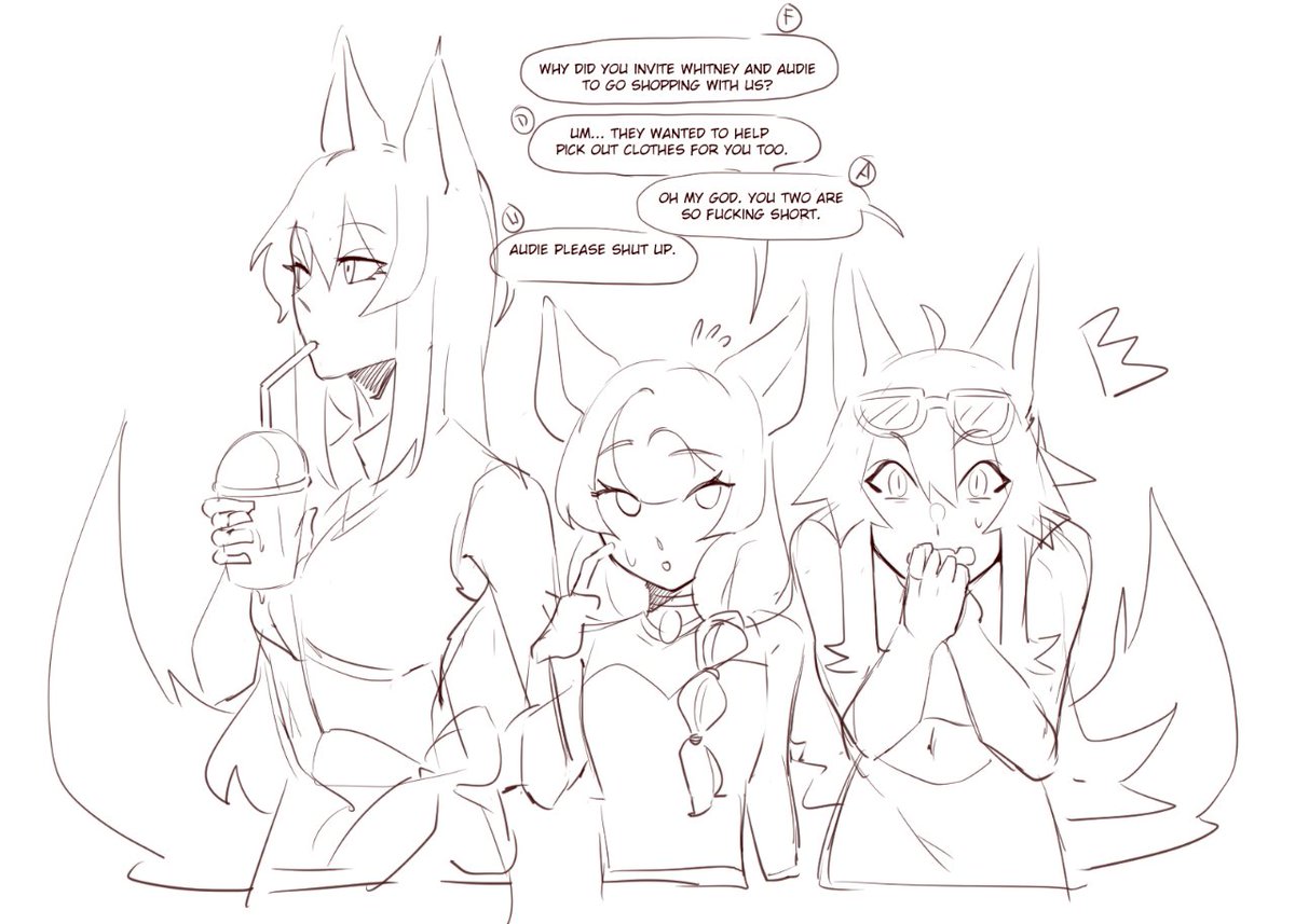 the next day audie, whitney and diana go out clothes shopping to make fauna feel better (and made the resident advisor pay for it all) 