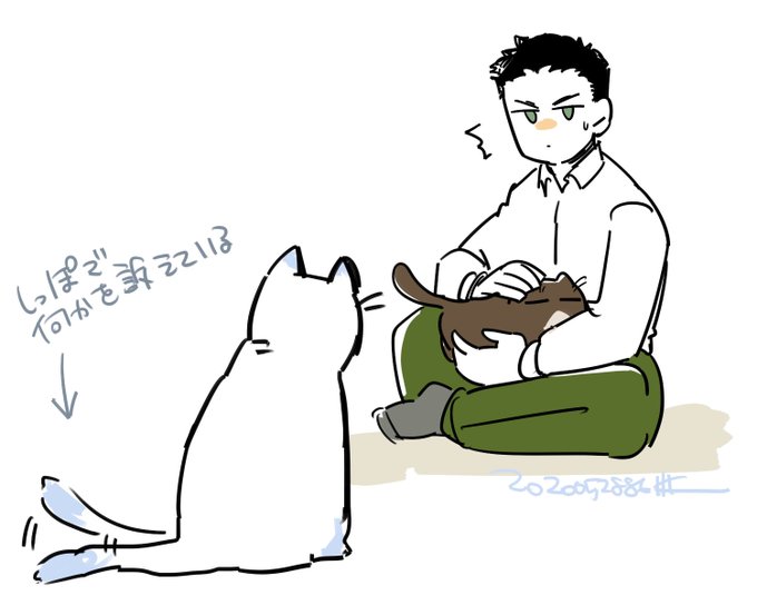 膝の上の猫のtwitterイラスト検索結果 膝の上の猫のtwitterイラスト検索結果
