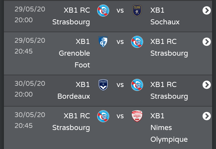 lawbawz's tweet photo. Massive games this weekend as season 43 in @TheVFL_ draws to a close. Look to take as many points as we can to get ourselves a playoff spot, in what looks a pretty tight table at the minute. 💪💪
#LeRacing
@VFLRCStrasbourg
@TheVFL_
@The_PlayerHub
@VFL_Bordeaux
@VFLNIMES2 https://t.co/PD1jNTXJMP