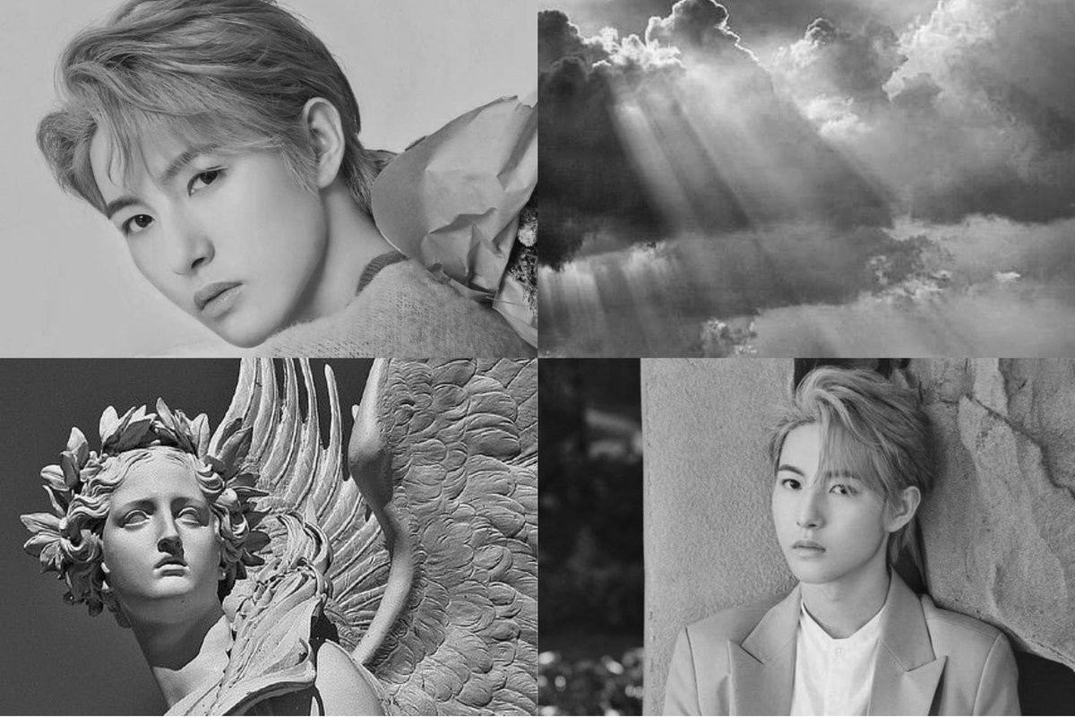 RENJUN as URIEL/chasity/Purity, knowledge, honesty, wisdom.•Speaks the truth even when this may hurt, he will always be the one to guide you out of the dark with visions of your potential and inner self.-opposite: Lust