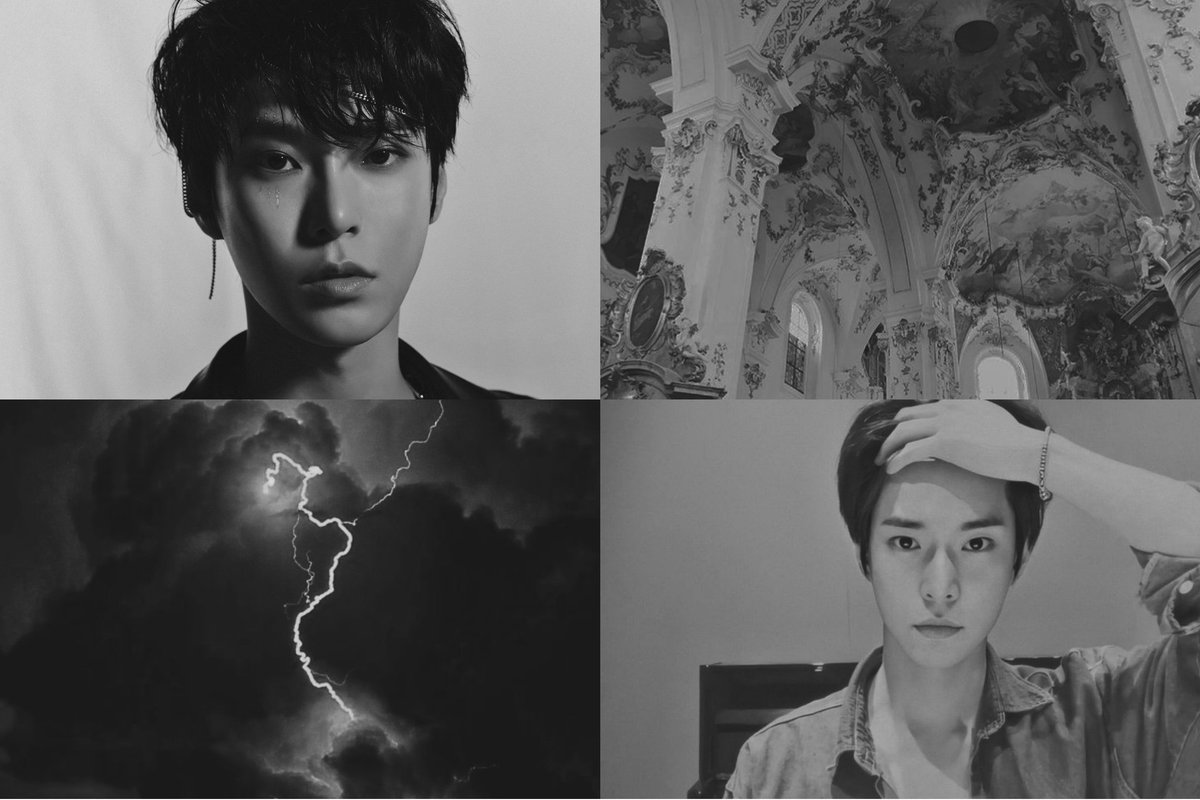 DOYOUNG as SATAN/wrath/•An angel expelled from heaven; •evil personified; •the great adversary; •inspires mankind to turn away from God; •inspires mortal sins.-opposite: Patience