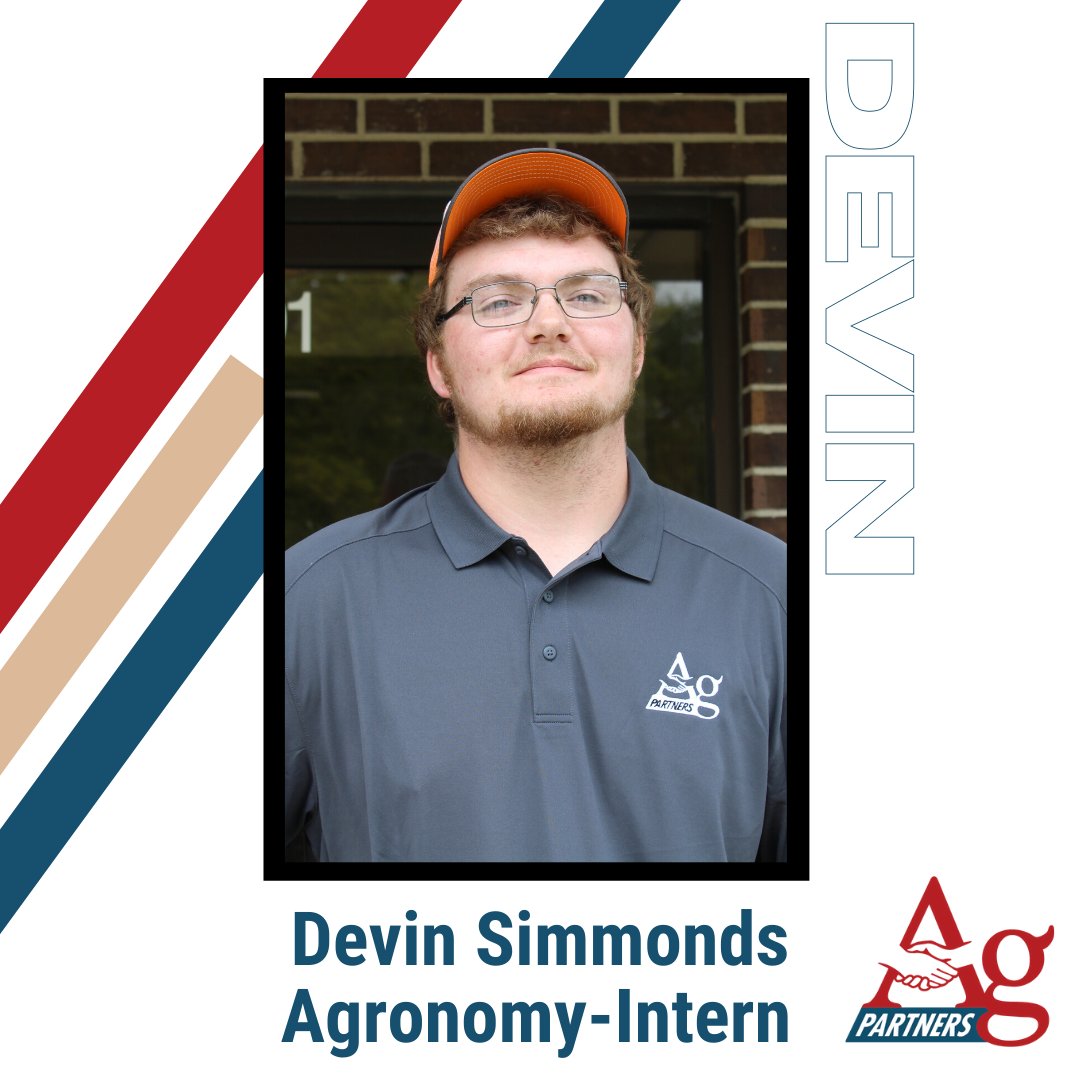 AgPartnersCoop's tweet photo. Welcome Devin Simmonds, Agronomy Intern for Region 3! Devin is a freshman at Highland Community College studying Precision Ag. He will be working alongside Agronomy Account Managers Levi Lehmkuhl and Josh Hinkle.
#agintern #internship2020 #coopintern #agronomyintern #summer2020 https://t.co/klaZSt9Mxt