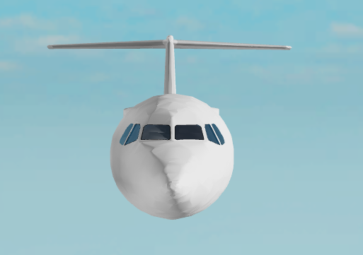 Satuple11's tweet photo. Starting a new project c: , Im going for the Avro RJ100 this time (100% CSG), and yes, it will be for sale.

#RobloxDev https://t.co/nY4asJjr8G