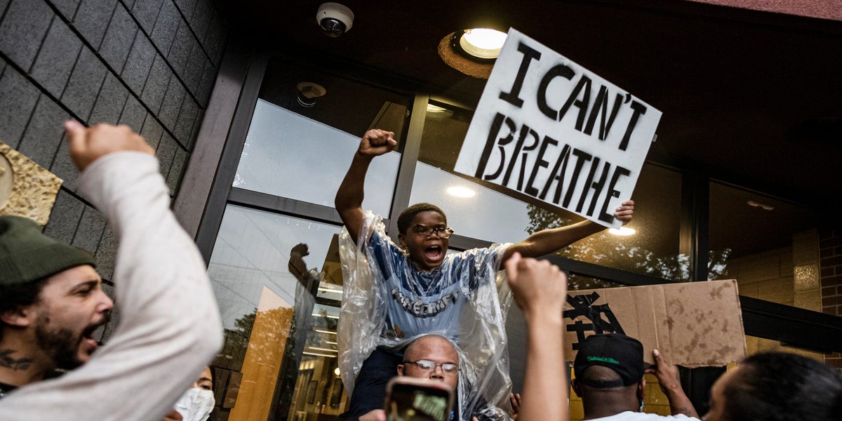 Why must our communities be forced to 'riot' before cops who murder black men get arrested? Minneapolis Mayor demands immediate arrest of those who executed #GeorgeFloyd. It must happen now. #MinneapolisRiots usatoday.com/story/news/nat…