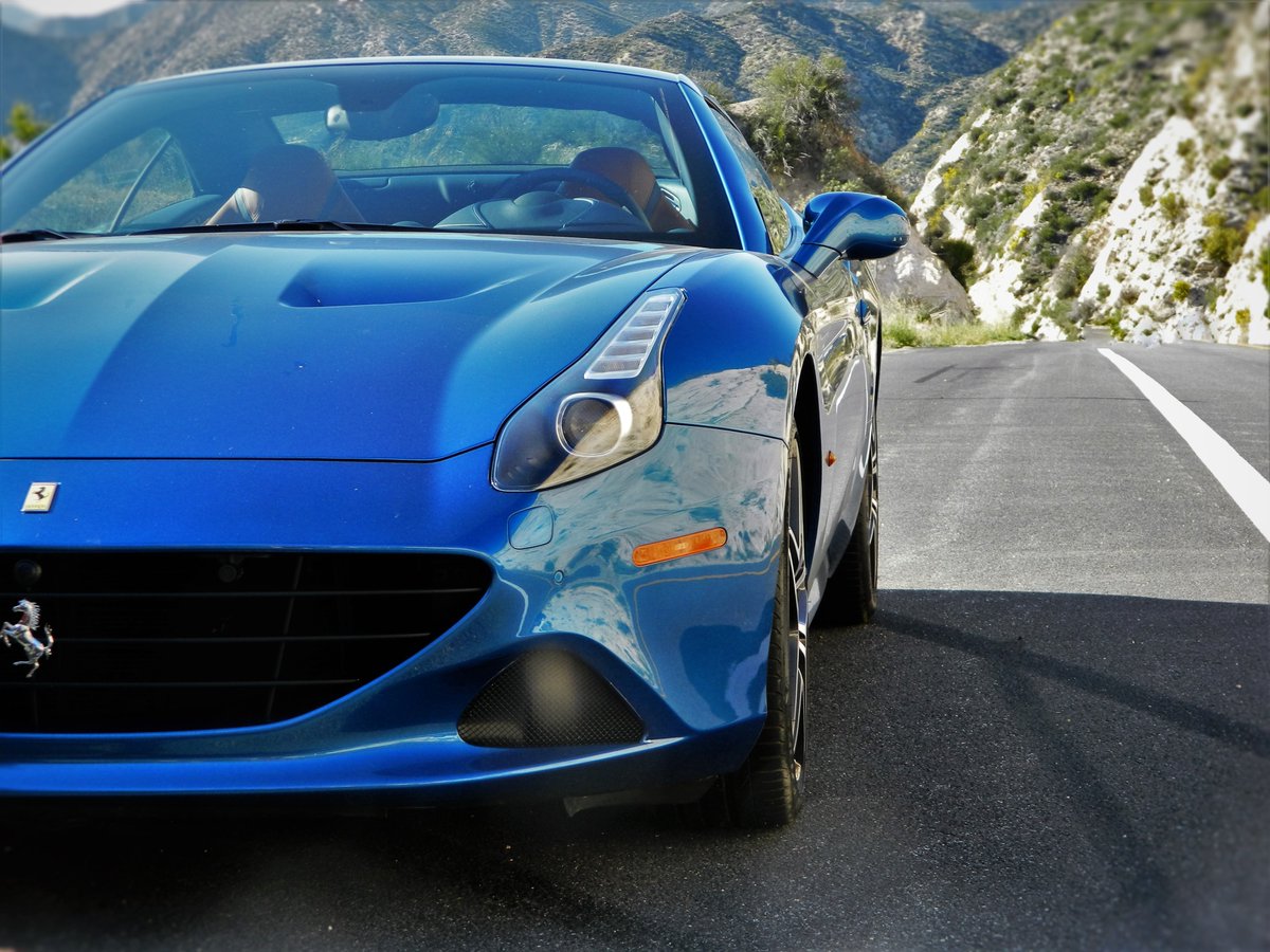JGrunsell's tweet photo. #bluethursday #Ferrariblue Ferrari California T out and about in LA/Malibu?Canyons. A nice car but the Portofino takes this to a whole new level. @Lamboholic1 @Trubble19 @KirbysCarBlog @Cosito1Horacio @FormulaOneWorld @SpeedDemon250 @Autofile_Canada https://t.co/HJHysSY6PG
