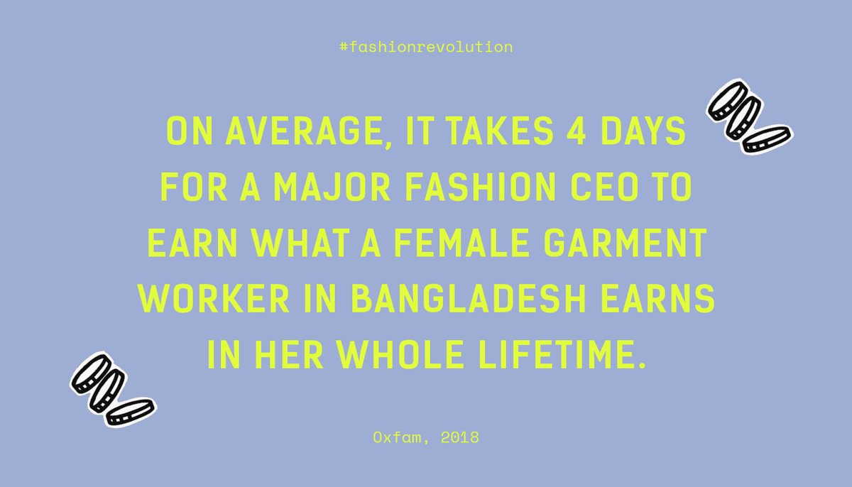 Greed drives inequality. The sheer wealth held by the biggest brands and their executives is reason enough for us to never settle for the sustainability initiatives or emissions targets of brands pursuing endless growth. #WhoMadeMyClothes? instagram.com/p/CAu7hPvJuMc/