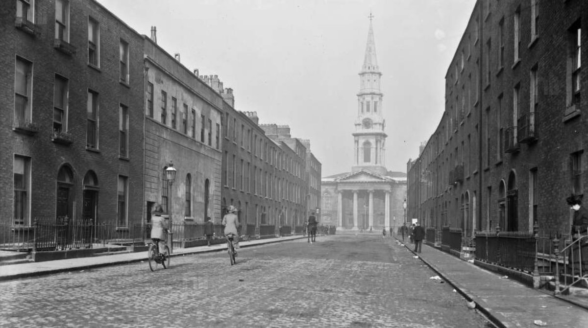 What is that elephant in the room, the curious rendered building amongst the (demolished) brick houses of Dublin's Hardwicke Street? It had a chequered historic as a house, a convent, a Jesuit community, a Catholic school, a Methodist chapel, a Protestant school and a theatre.