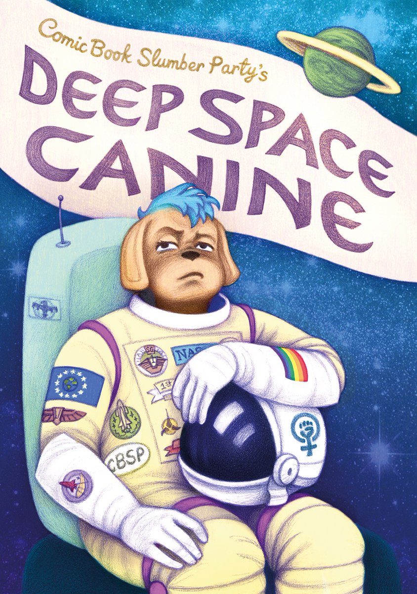 AveryHillPubl's tweet photo. If you want a deep dive into the world of Greasy from the @CBSlumberParty collective, you can get both Deep Space Canine and Escape From Bitch Mountain in this super discounted bundle in our store! #comics 
https://t.co/gr7wGTIDlz https://t.co/mgsRsdIcUX