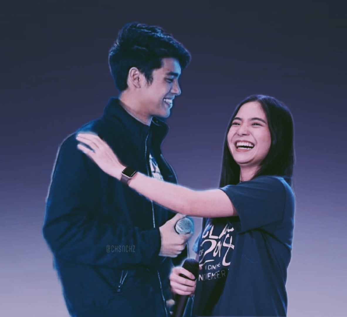 Zoe and Ice for ShardonAng pumoprotekta sa barkada. They don't call theirselves as leaders pero they just do it. We k ow how whipped Ice is kay Zoe. And i think SharDon is the best portrayer for Zoe and Ice