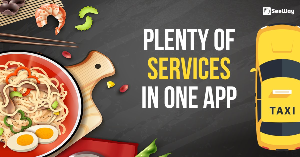 SeeWayApp's tweet photo. Looking for a cab or for food, seeway handles both.
#FoodDeliveryService #FoodService #TaxiRide #CabRide #TaxiBook #InstantRideBook #InstantBooking #Taxi #TaxiDriver #BookRide #SeewayApp #Seeway https://t.co/7pLmCcyU5r