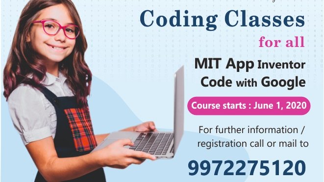 cfal_india's tweet image. Get started on coding early! Interactive online coding classes by our top class trainers

#codingForAll #funWithCoding