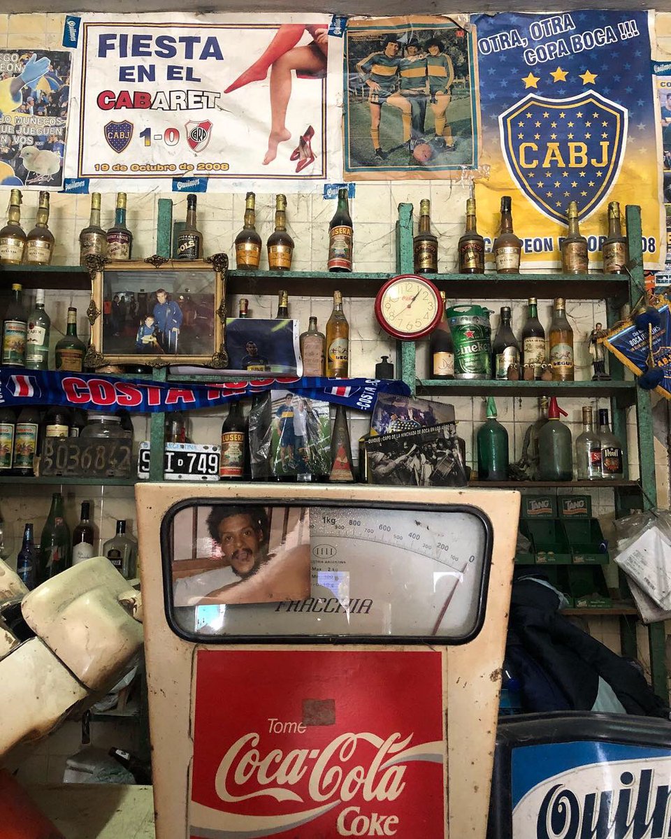 Secret bar just over the road from Boca Juniors’ La Bombonera in some old chaps garage. Would go again, 5 stars: