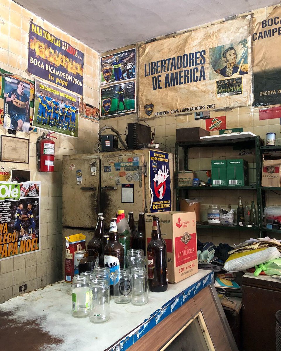 Secret bar just over the road from Boca Juniors’ La Bombonera in some old chaps garage. Would go again, 5 stars: