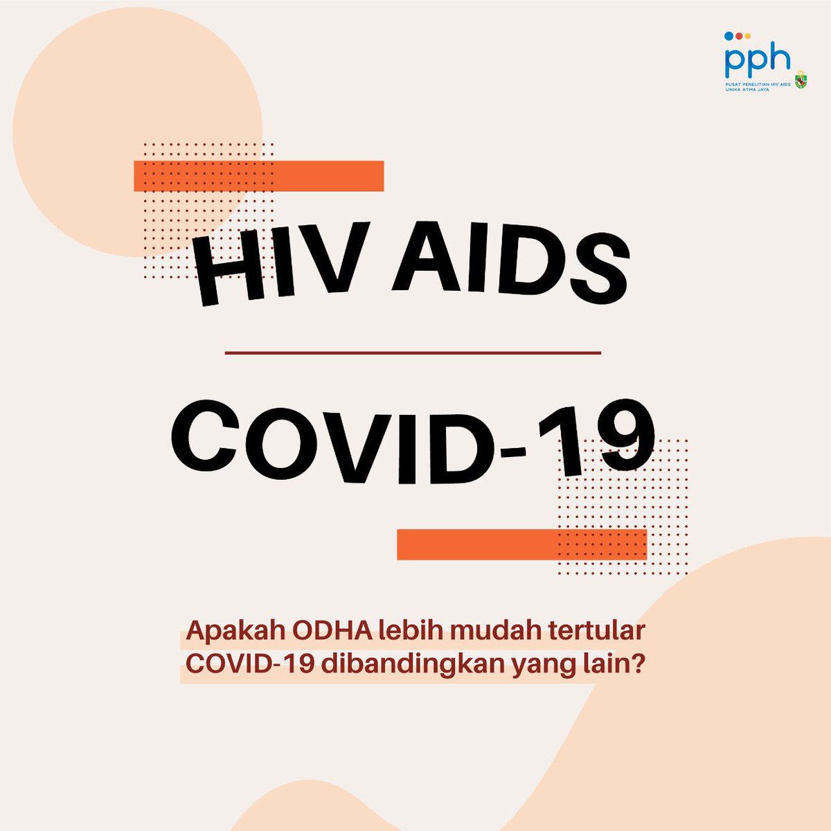 Apa bener ODHA lebih gampang tertular covid-19 dibanding orang lain?? Yuk cari tau gimana hubungan mereka berdua!!

Sebuah utas.