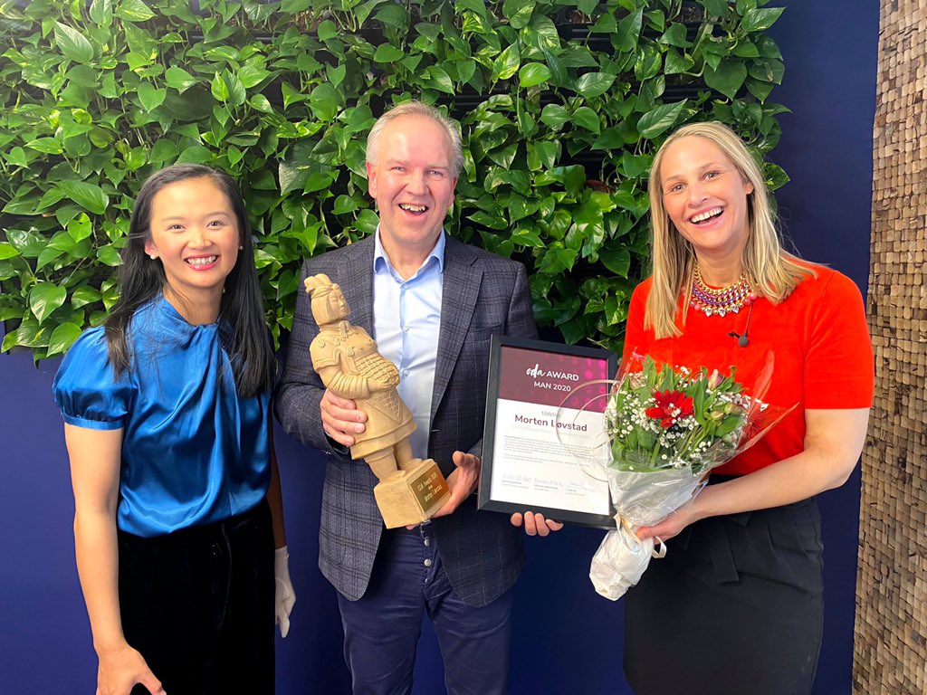 Gratulere til vinner av ODA Award Man 2020, Morten Løvstad i <a href="/sogeti/">Sogeti</a>. 🏆